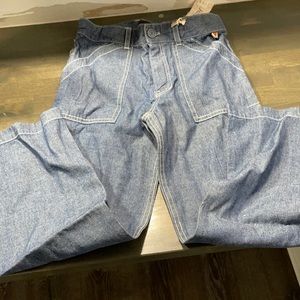 NWT Wonderboy Blue Cotton Size 10 Pants